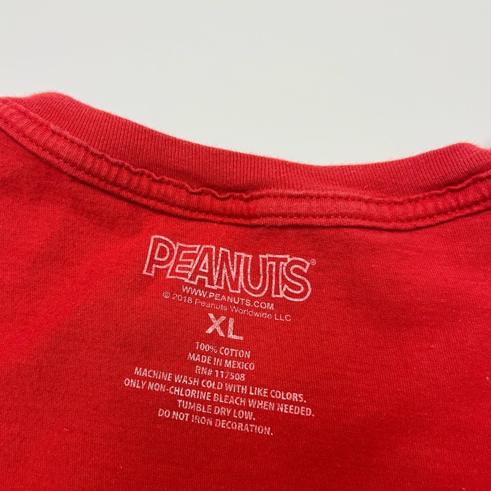 Peanuts Snoopy T-Shirt Sz M Red Chill Doghouse Cartoon Novelty Retro TV Shows - Picture 10 of 11